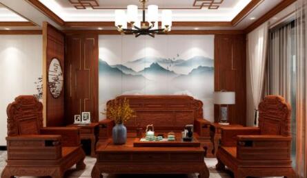 沙田镇如何装饰中式风格客厅？