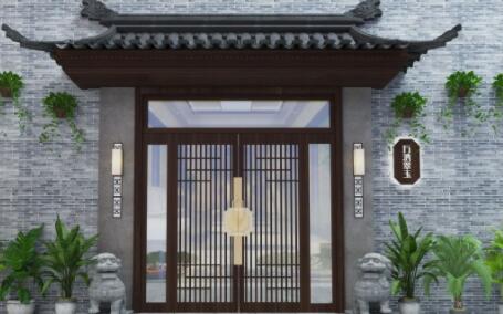 沙田镇您是否了解不同形式的中式门头设计要点？